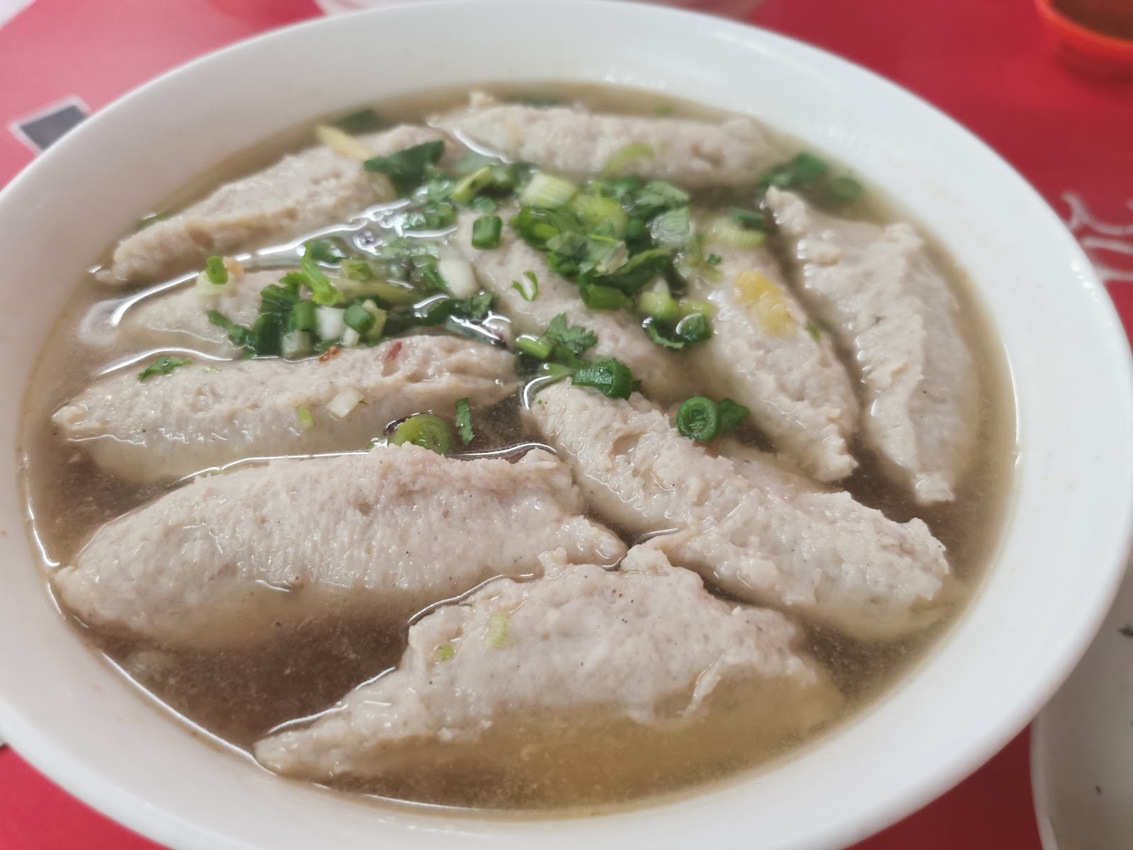 鱼滑汤 Fish Paste Soup